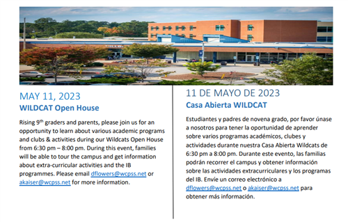Wildcat Open House